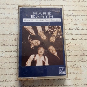 Rare Earth Greatest Hits and Rare Classics Cassette