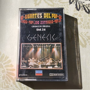 Genesis Gigantes Del Pop Volume 24 Cassette