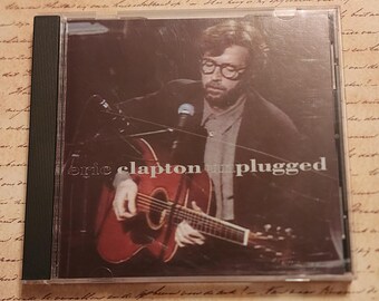 Eric Clapton - Unplugged CD - Reprise Records MTV Live Album - Etsy
