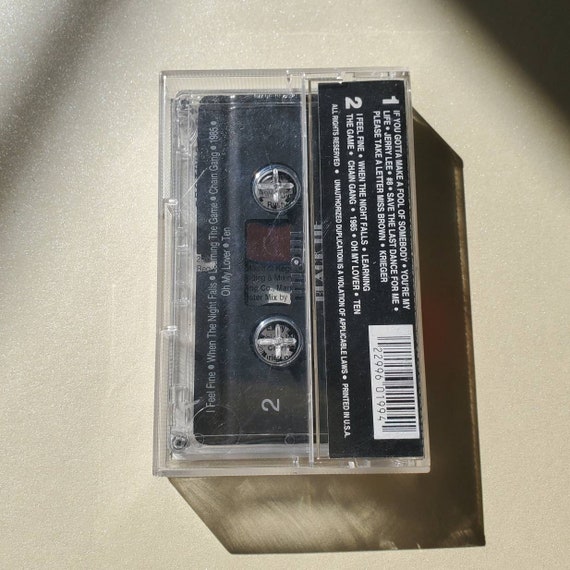 Buy Black Tie When the Night Falls Cassette Online in India - Etsy 