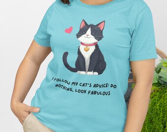 Kattråd T-shirt: Rolig kattmamma-t-shirt