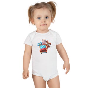 Adventure Spirit Baby Onesie®, Urocze ubranka dla niemowląt, Strój niemowlęcy, Prezent na baby shower, Moda dla noworodków, Zabawny ubranko do zabawy
