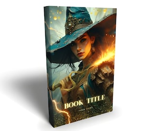 Witchy premade book covers - Trilogy - Art for Indie Authors, Romance, Fantasy and Magical Covers