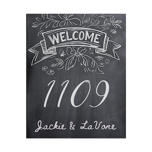 Personalized Dorm Room Sign: Neon Chalkboard Style, Custom Roommate Decor