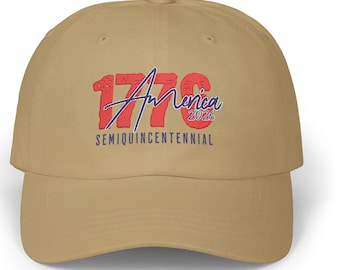 250th Birthday USA Baseball Cap, America 250 Patriotic, 4th of July, Anniversary Hat, USA 250, Semiquincentennial gift