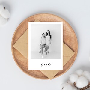 Custom Polaroid Table Numbers Wedding Table Number Sign Polaroid Frame Digital Template DIY Wedding Centrepiece Printable Editable Photo