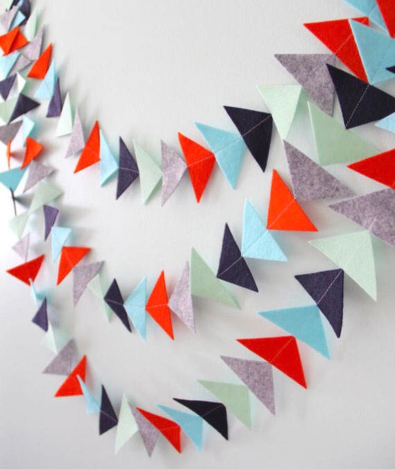 Arrow Garland Felt Garland Triangle Garland
