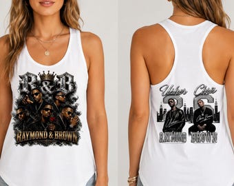 Chris Brown Usher Tank Top, R&B Concert Shirt, Vintage 90s Music Outfit