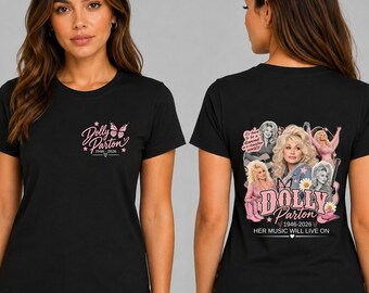 Dolly Parton Memorial Shirt, Country Music Tribute Tee, 1946 2026, Singer Legend Remembrance Gift