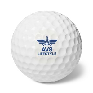 Personalized Golf Balls Set, Custom 6-Pack Gift for Golf Lovers, Perfect for Father&#39;s Day, Birthdays, or Tournaments, Novelty Golf