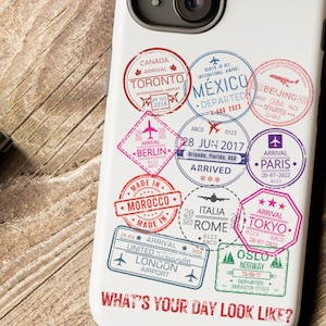 EPCOT Phone Case - World Showcase at Disney World. Disney phone case, Iphone case, Samsung Galaxy case, EPCOT gift, Disney Phone Case