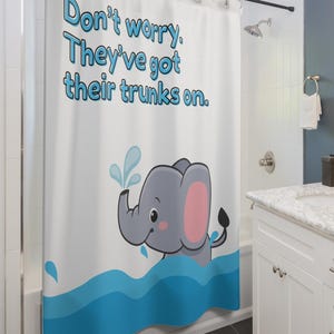 Disney Shower Curtain, Fun Bathroom Decor, Kids Gift, Nursery Accessory, Playful Home Decor, Disney Parks Jungle Cruise