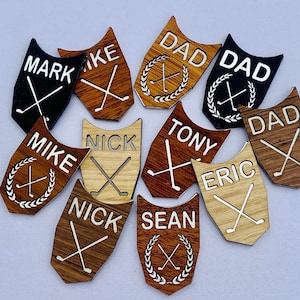 Custom Golf Ball Marker Only / Replacement for Divot Tool / Personalized Magnetic Marker / Golf Gift for Man Groomsmen Gifts Golf Accessory