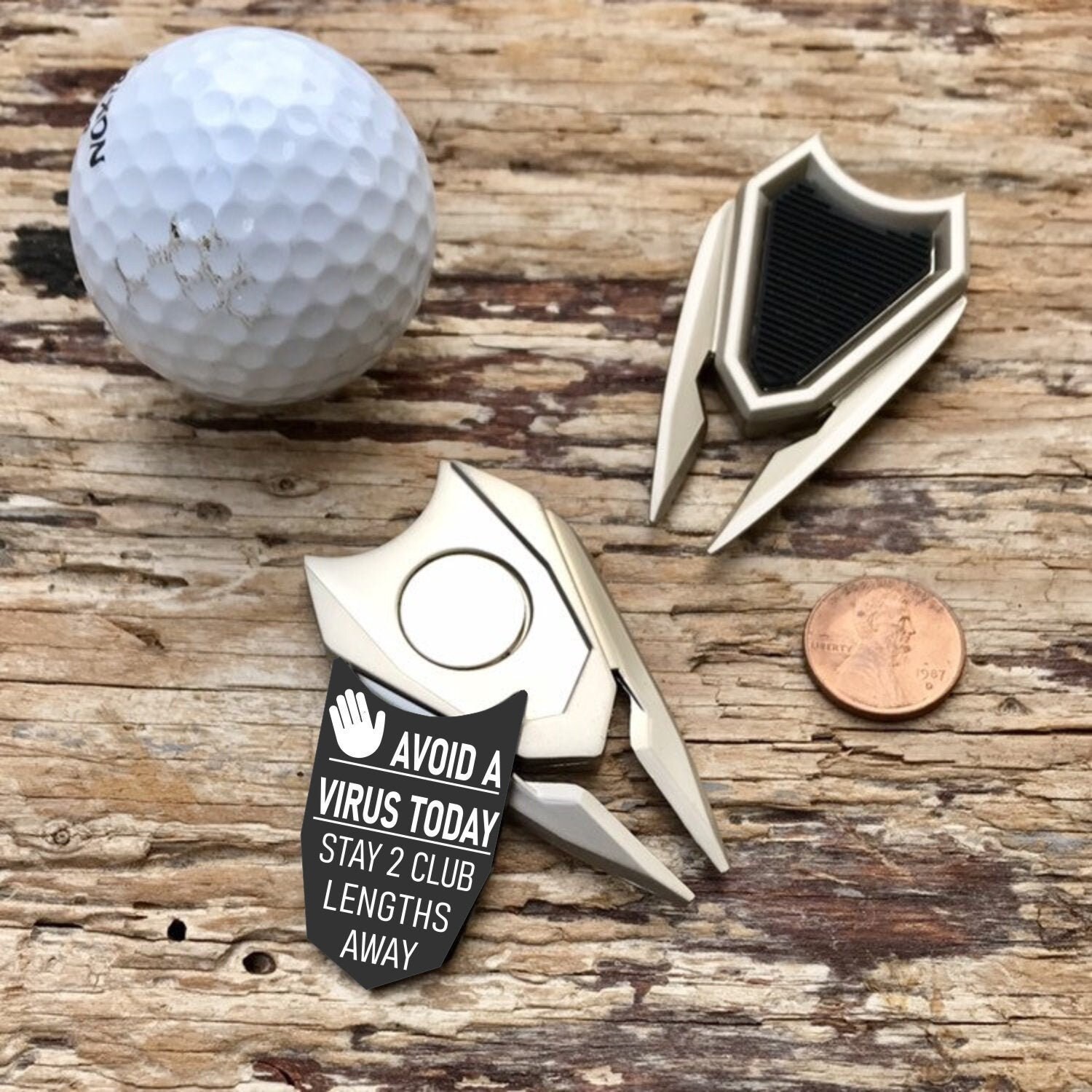 Personalized Golf Ball Marker Divot Tool Custom Engraved Etsy