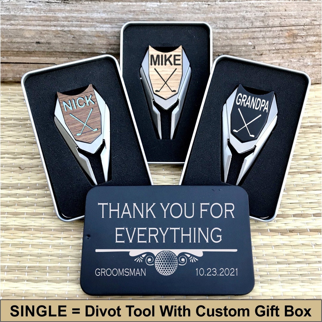 Groomsmen Gifts Golf Ball Marker Personalized Gift Ideas for Best Man Unique Groomsman Men