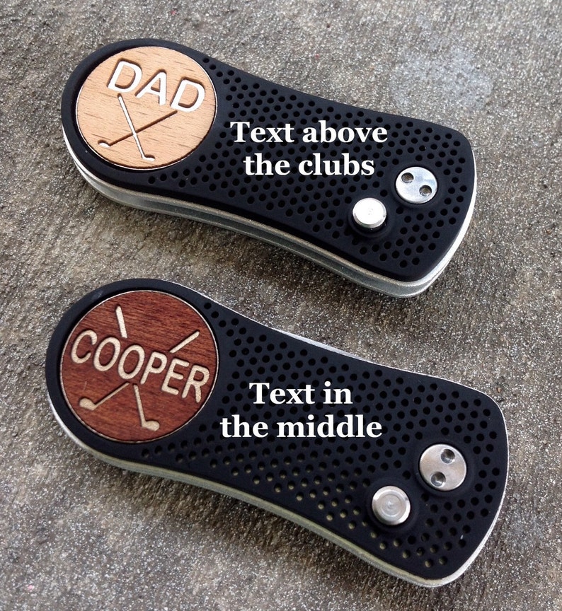 Golf Gifts for Men Ball Marker Divot Tool / Personalized Custom Fathers Day Gift for Man Dad Best gifts for him Groomsmen Pitchfix image 9