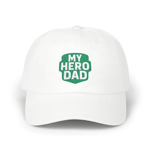 Hero Dad Cap, Gift for Father&#39;s Day, Classic Dad Hat, Casual Father&#39;s Gift, Sports Cap, Everyday Wear