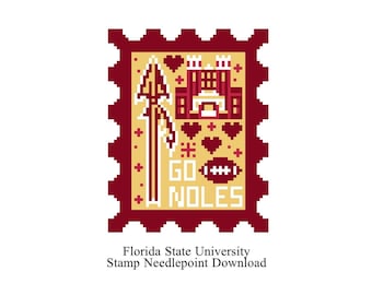 Descarga del patrón de bordado del sello de la Universidad Estatal de Florida