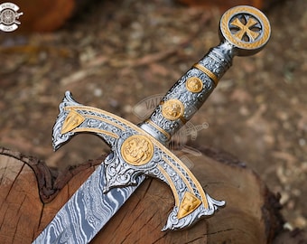 Handgefertigtes Wikingerschwert| Made by Experts Schmiede | Geschenke für Ihn | Handgeschmiedetes Schwert|Balance Wassertemperiertes Geschenk maßgeschneiderte Schwerter