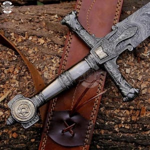 Real Damascus steel Sword, Viking Swords, fantasy Swords, Full tang Medival historical swords, Groomsmen Gift, Gift for Him, Christmas Gift