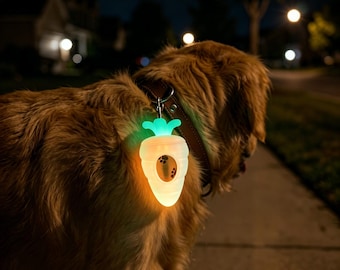 Soporte para bolsas de excremento de perro, bolsa para excremento, bolsa para desechos de mascotas, dispensador de bolsas para excremento de perro que brilla en la oscuridad, soporte para bolsas de desechos de perro, transportador de bolsas para excremento, impreso en 3D