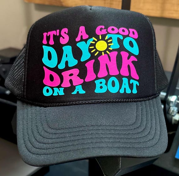Lake Day SVG PNG | Good Day to Drink on a Boat Design | Funny Summer Beer Quote for Shirts Hats Mugs | Cricut & Sublimation File