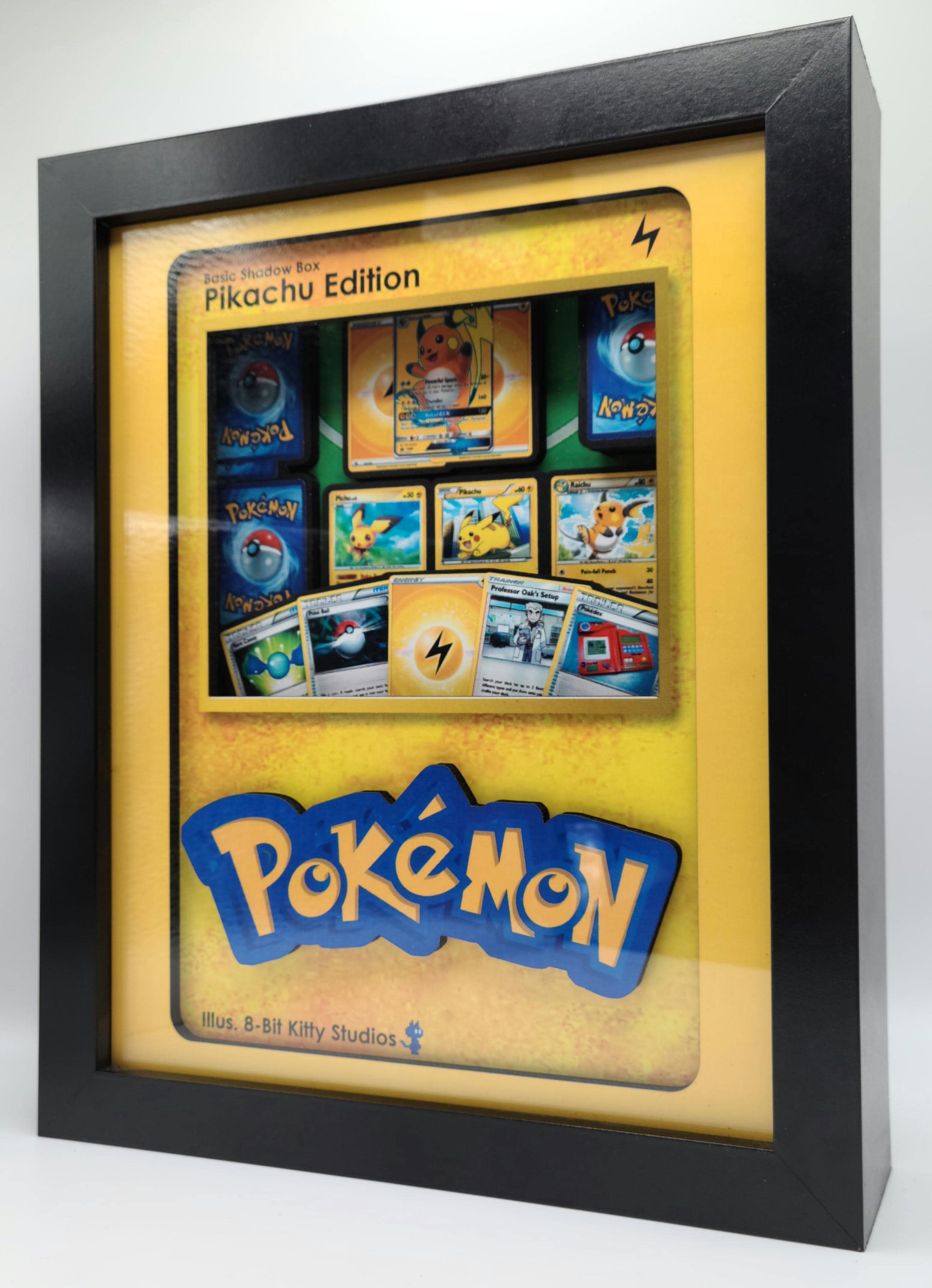 shadowbox pokemon card Pokmon TCG Pocket Shadow Box Evolved Gaming DIY Pokmon card shadowbox attempt