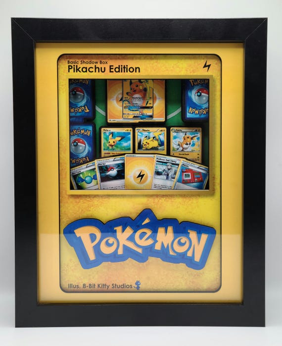 Pokemon TCG Themed Shadow Box - Etsy