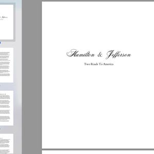 Hamilton & Jefferson: Two Roads To America – Founding Fathers Digital Booklet + Quiz | Revolutionary History Mini Course PDF
