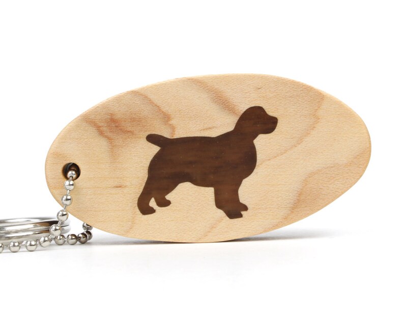 Springer Spaniel Keychain Pet Key Ring Wood Dog Breed Key - Etsy