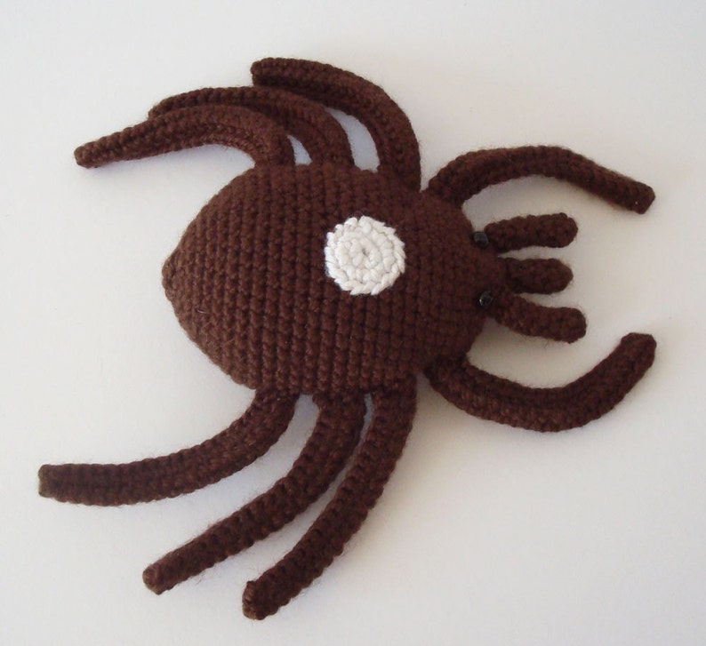 Female Lone Star Tick Crochet Pattern Amigurumi Tick Pattern Digital Download Stuffed Tick Pattern Adobe Pdf File image 5