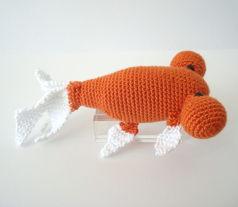 Fancy Goldfish Varieties Crochet Pattern Amigurumi Goldfish Pattern Crochet Fish Digital Download Pattern Stuffed Fish Pattern Pdf File image 2