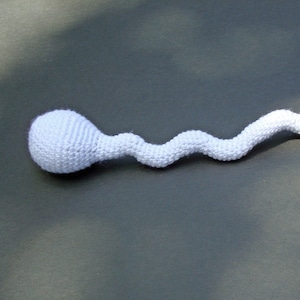 Sperm Crochet Pattern Amigurumi Sperm Pattern Crochet Stuffed Sperm Pattern Science Crochet Pattern Digital Download Adobe Pdf File image 4