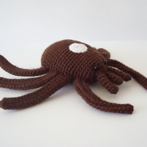 Female Lone Star Tick Crochet Pattern Amigurumi Tick Pattern Digital Download Stuffed Tick Pattern Adobe Pdf File image 3