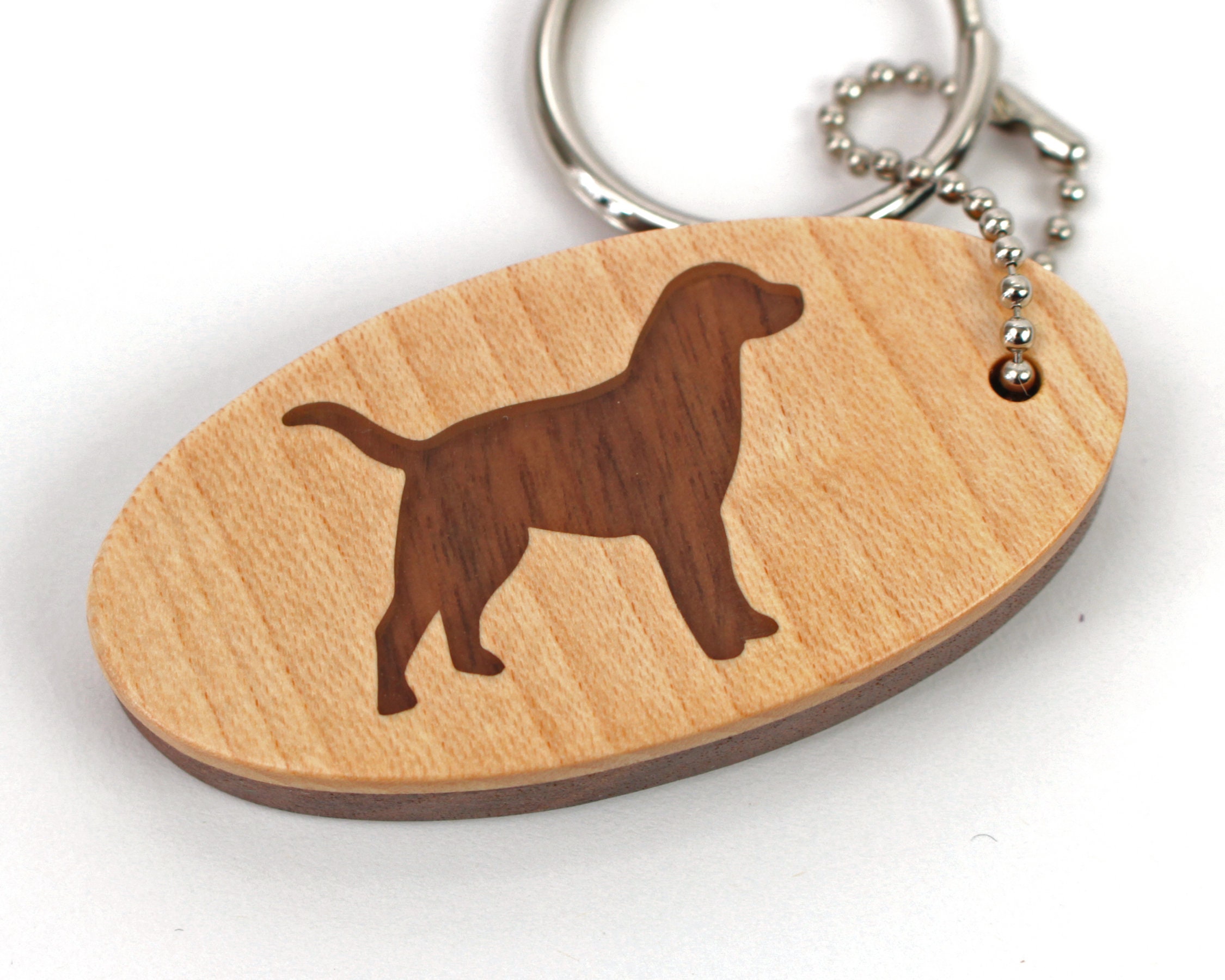 Labrador Retriever Wood Dog Key Chain Dog Breed Key Ring Pet Etsy