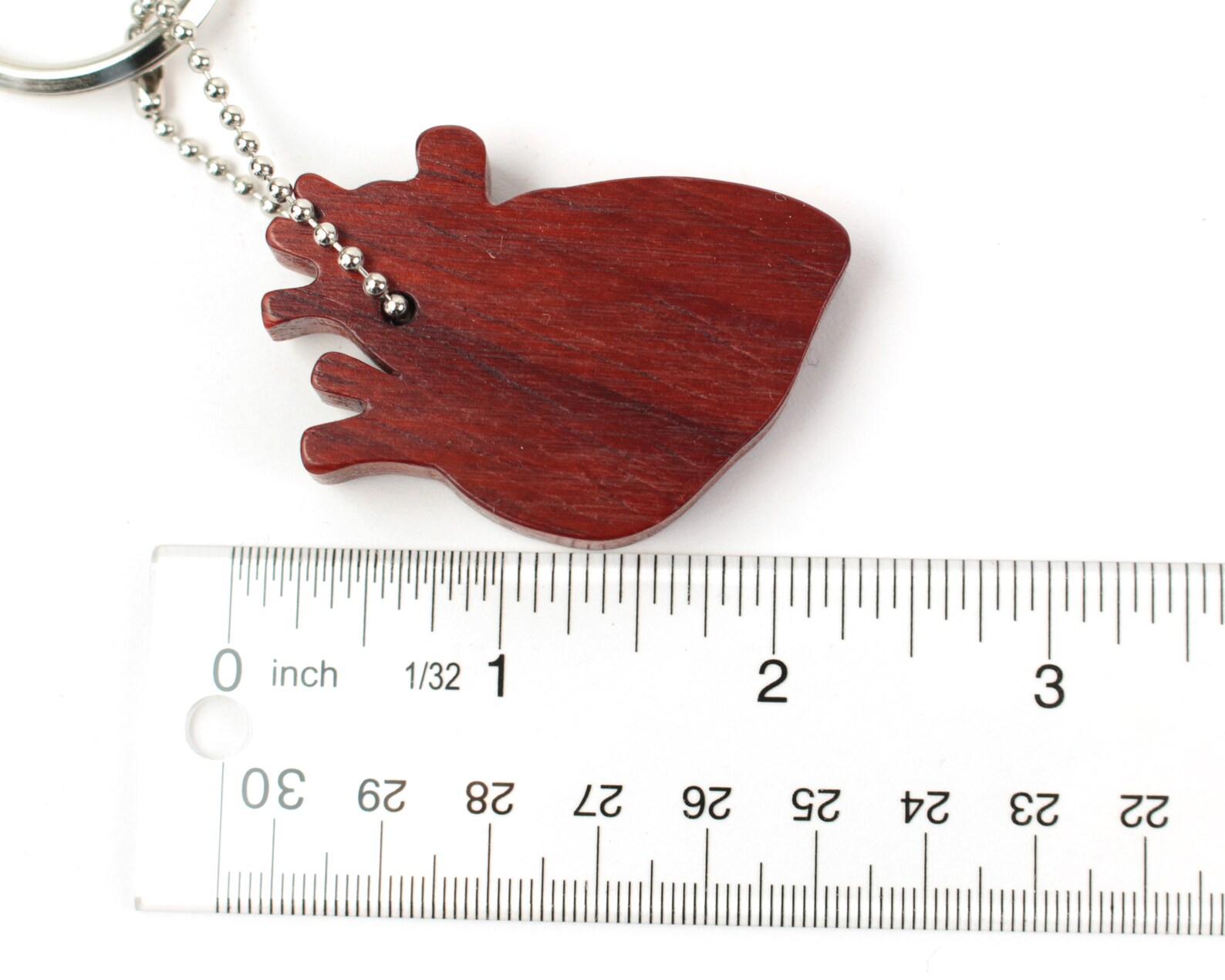 Anatomical Heart Key Chain Wood Anatomy Key Fob Science Etsy