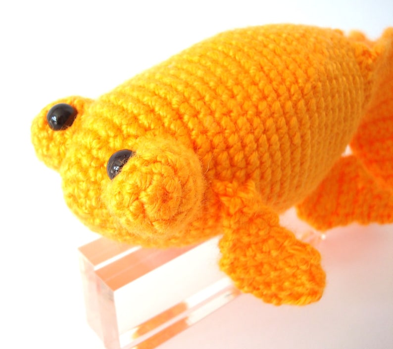 Fancy Goldfish Varieties Crochet Pattern Amigurumi Goldfish Pattern Crochet Fish Digital Download Pattern Stuffed Fish Pattern Pdf File image 3