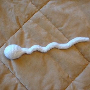 Sperm Crochet Pattern Amigurumi Sperm Pattern Crochet Stuffed Sperm Pattern Science Crochet Pattern Digital Download Adobe Pdf File image 3