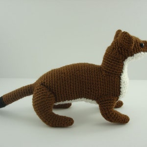 Ermine Crochet Pattern Amigurumi Stoat Crochet Pattern Weasel Crochet Pattern Amigurumi Crochet Animal Adobe Pdf Digital Download File image 2