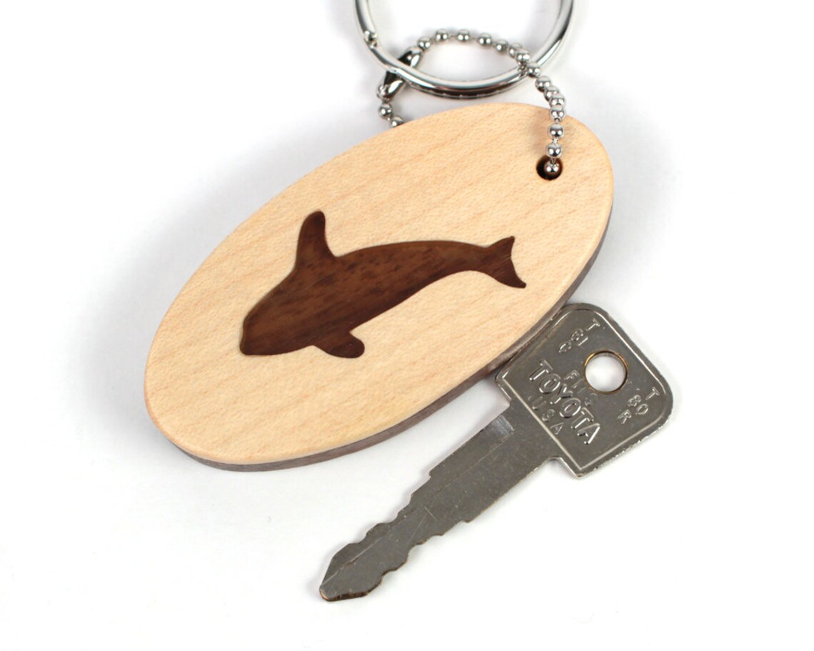 whale key chain