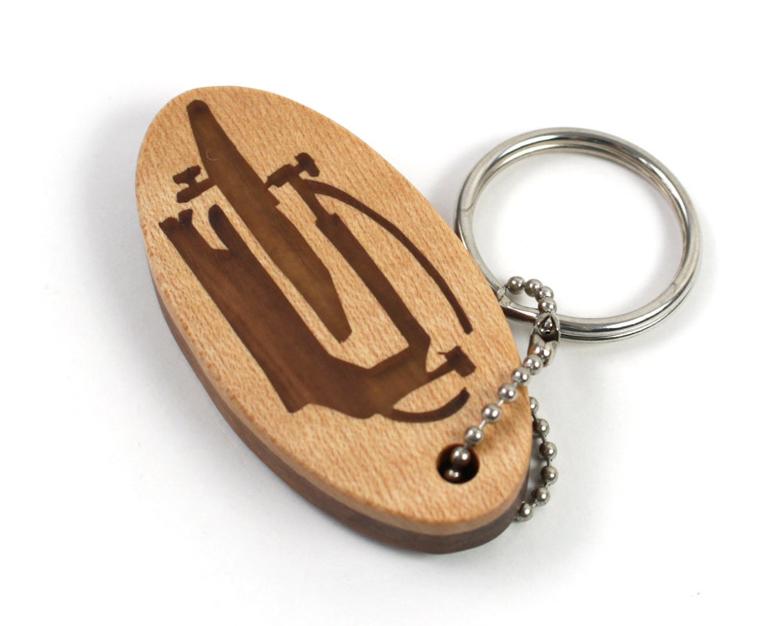 Scroll Saw Key Chain Woodworking Tool Key Ring Fey Etsy
