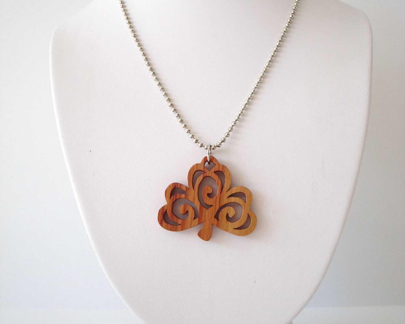 Small St. Patrick Medal Necklace, 20 inch Chain | St. Patricks Guild
