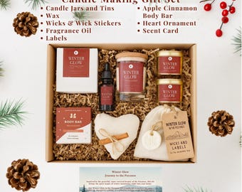 DIY Candle Making Kit – Travel Scented Candles, Artisan Gift
