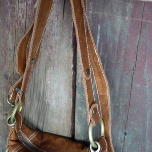 Brown Leather Bag Lojaali Brown Purse image 3