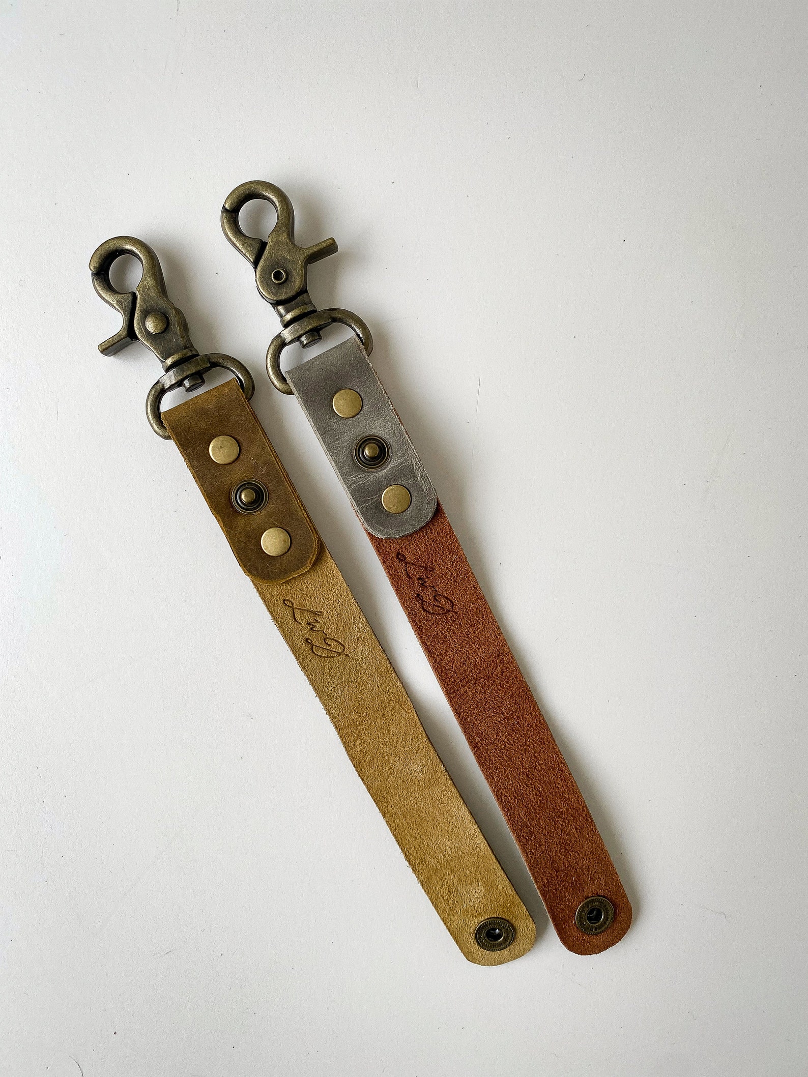 Daily Key Clip Leather Key Fob Leather Key Clip Leather Belt Key Clip ...