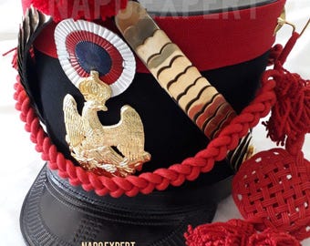 French Napoleonic 1812 Fusilier Shako Hat Plate - Etsy