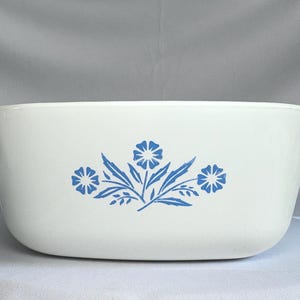Corning Ware Blaue Kornblume 1,5 Quart quadratische Auflaufform