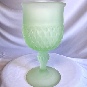 Vintage Indiana Glass Goblet