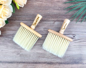 Custom Handcrafted Wooden Coffee Cleaning Brush with Natural Bristles for Multi-Surface Dusting and Care