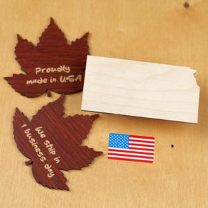 Unfinished Kansas State Plywood Cutout | DIY USA Map Shape for Painting, Country Decor, School Projects or Rustic Crafts